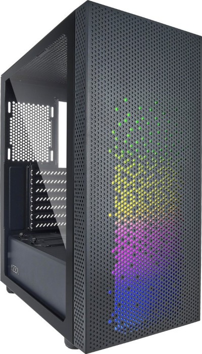 AZZA Celesta 340F GAMING Miditower black RGB retail