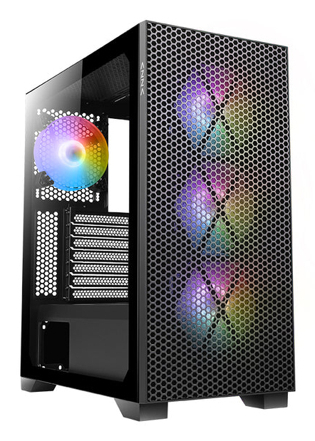 AZZA HIVE 450M GAMING Miditower black RGB 3xARGB Lüfter retail