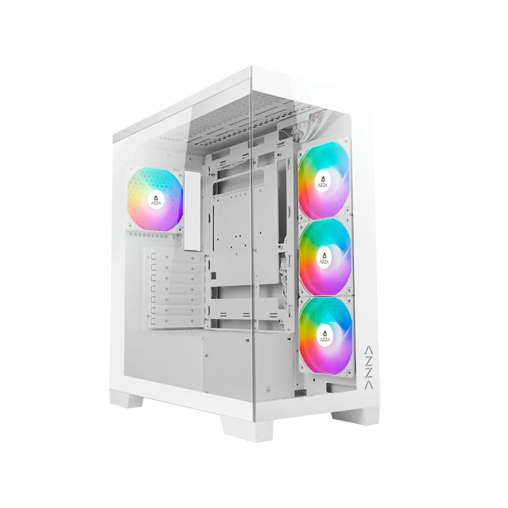 AZZA Cove 570W Miditower white 4xARGB Lüfter retail