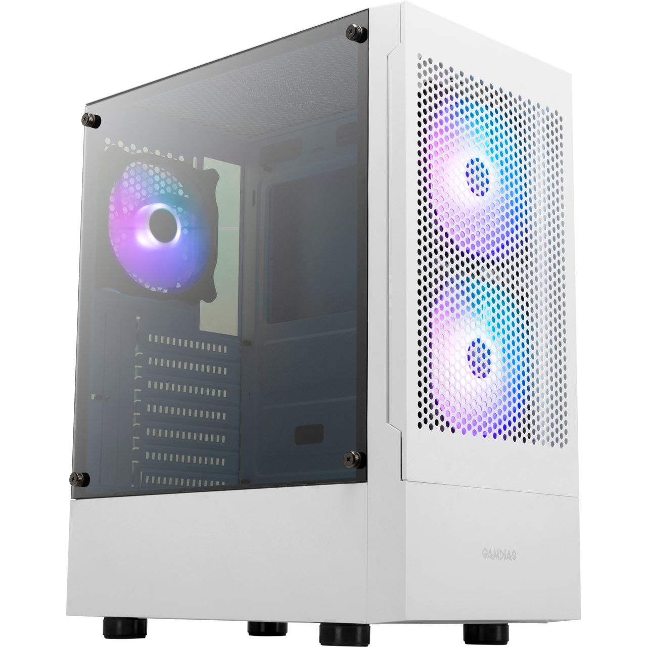 Gamdias Talos E3 MESH GAMING Miditower White retail