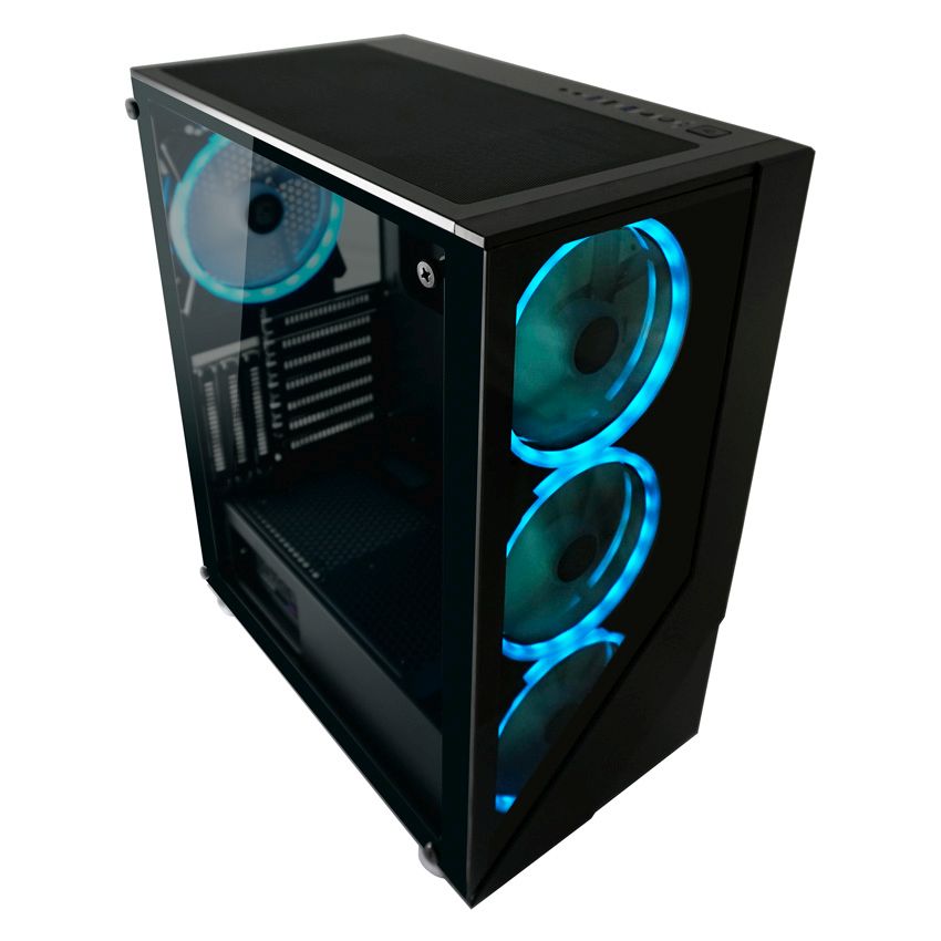 LC-Power Gehäuse Gaming 803B-ON Shaded_X RGB black