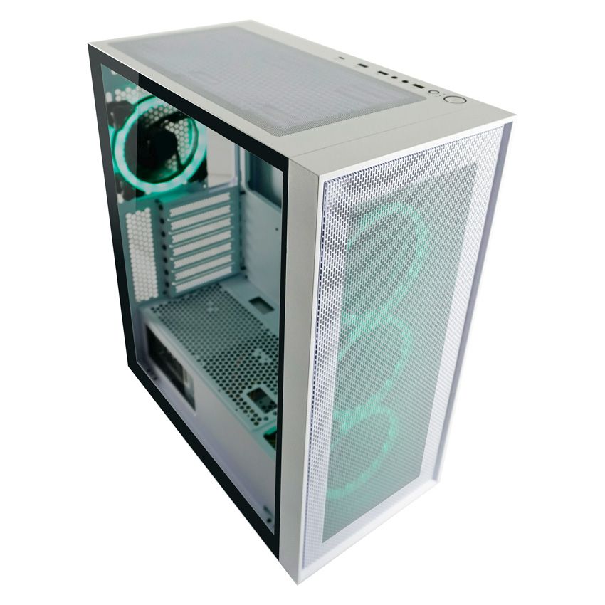 LC-Power Gehäuse Gaming 802W-ON White_Wanderer_X RGB