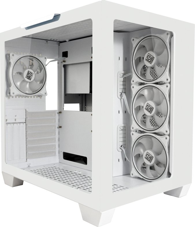 LC-Power Gehäuse Gaming 807W Stormwatch_X White retail