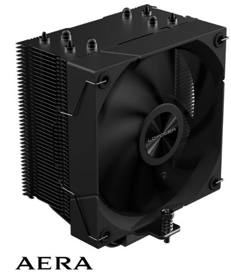 LC-Power AERA Serie LC-CC-120-B4 120mm CPU Lüfter Intel/AMD retail
