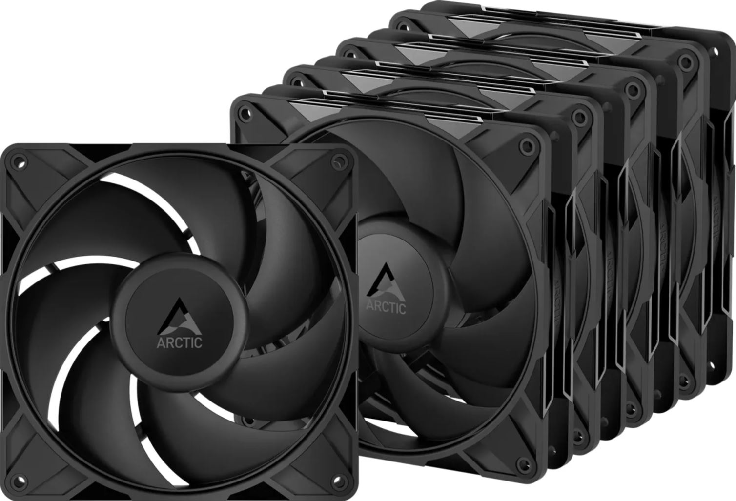 Arctic P14 Pro Gehäuselüfter PST Black 5 Pack retail