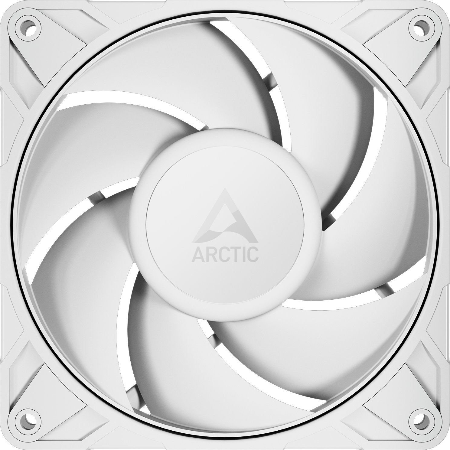Arctic P12 Pro Gehäuselüfter PST white retail