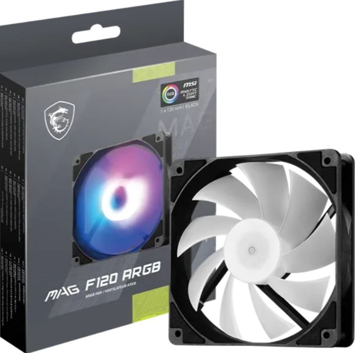 MSI MAG F120 ARGB Gehäuselüfter Single Pack