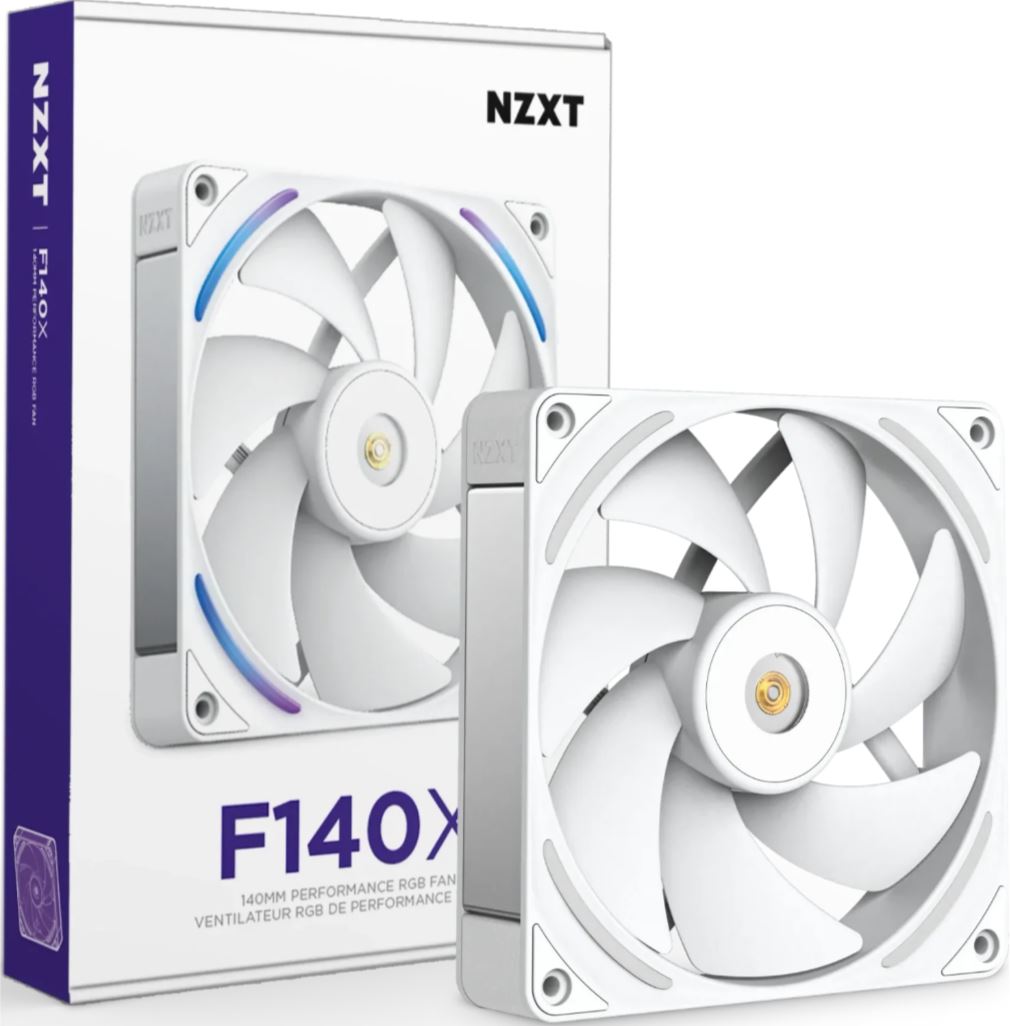 NZXT F140X RGB Lüfter Single White 140mm RF-U14PN-W1 retail