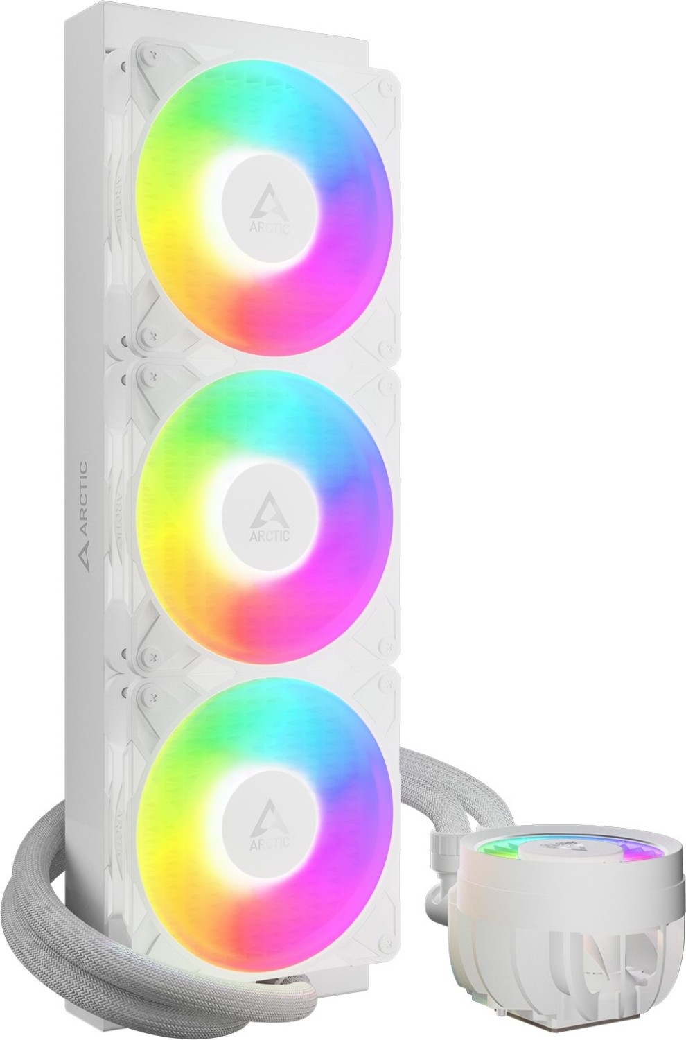 Arctic Liquid Freezer III Pro 360 ARGB Wasserkühler White retail