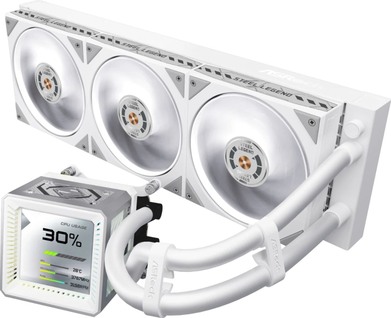 ASROCK Steel Legend SL360 LCD Wasserkühlung retail