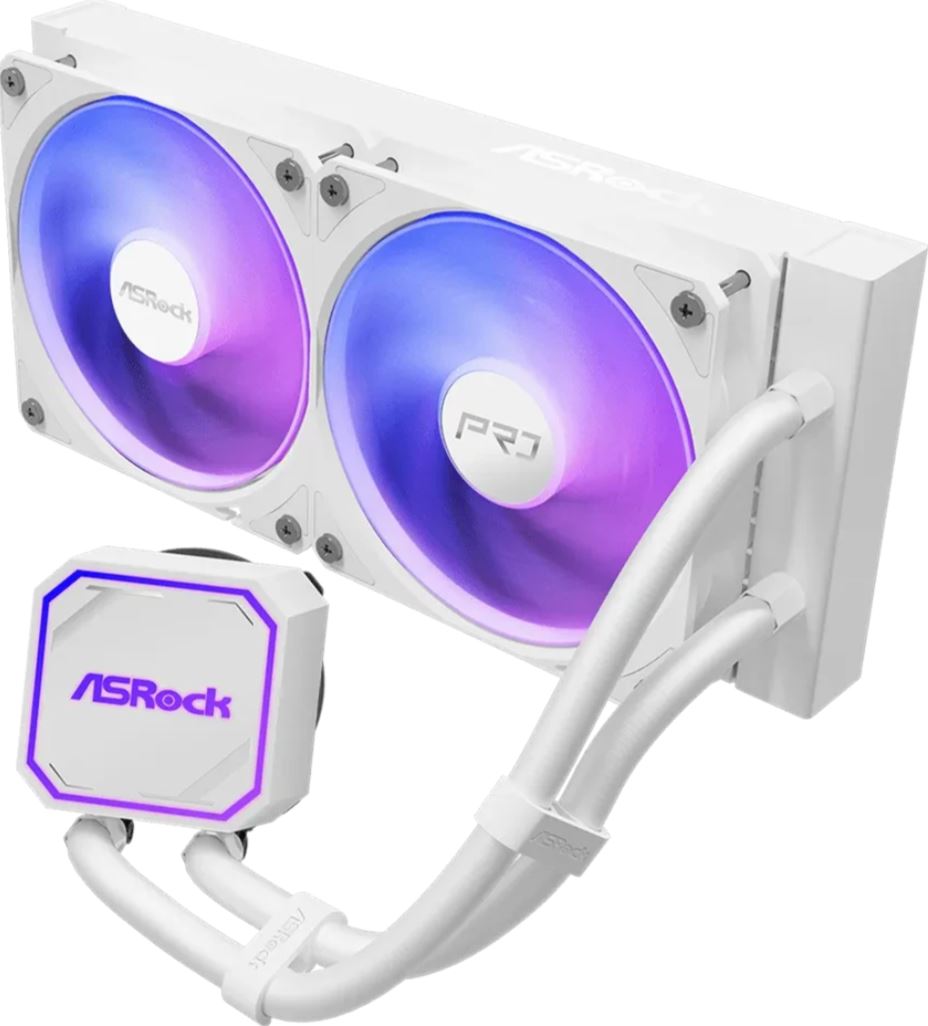 ASROCK Pro 240 ARGB Wasserkühlung White retail