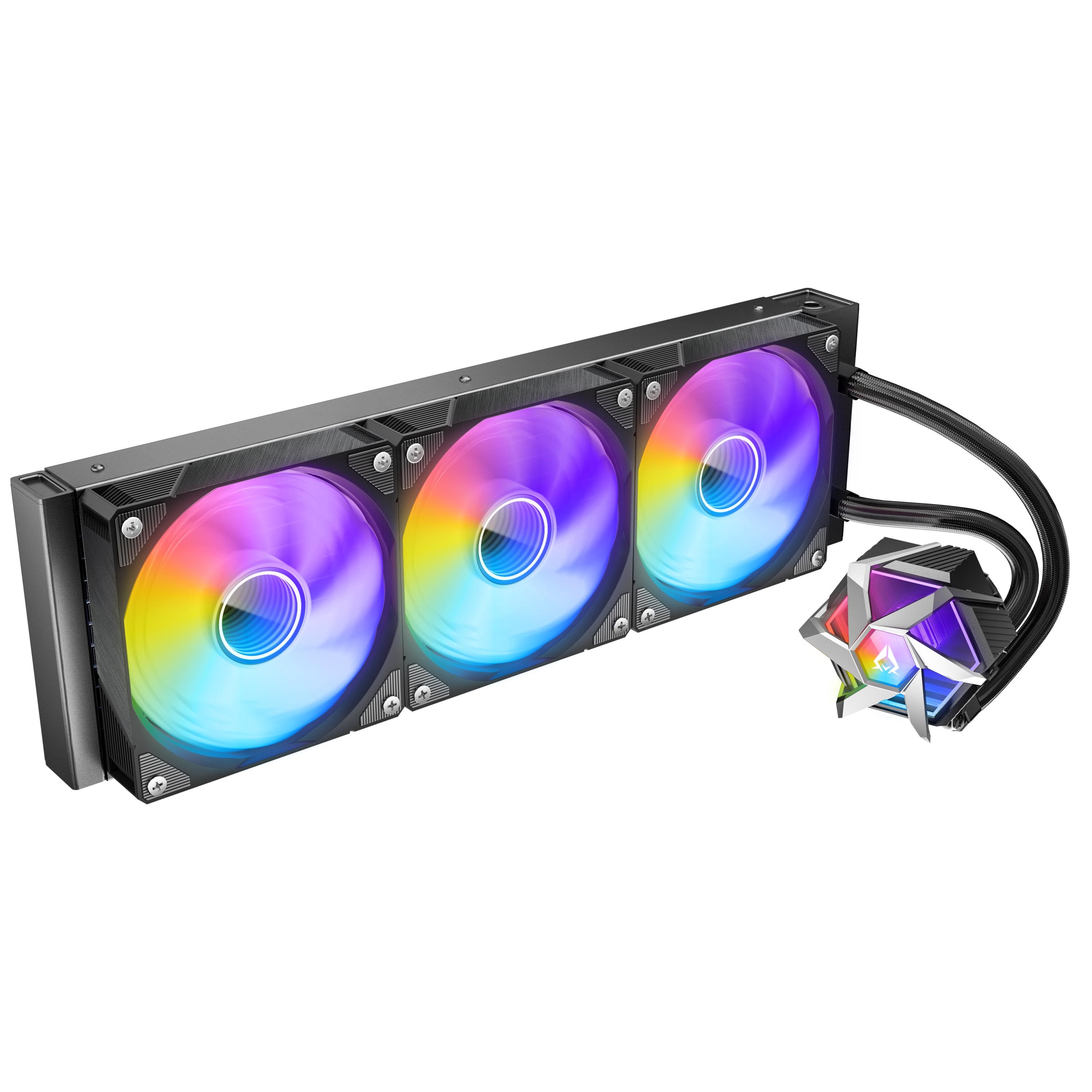 AZZA HEX 360 ARGB Wasserkühler retail