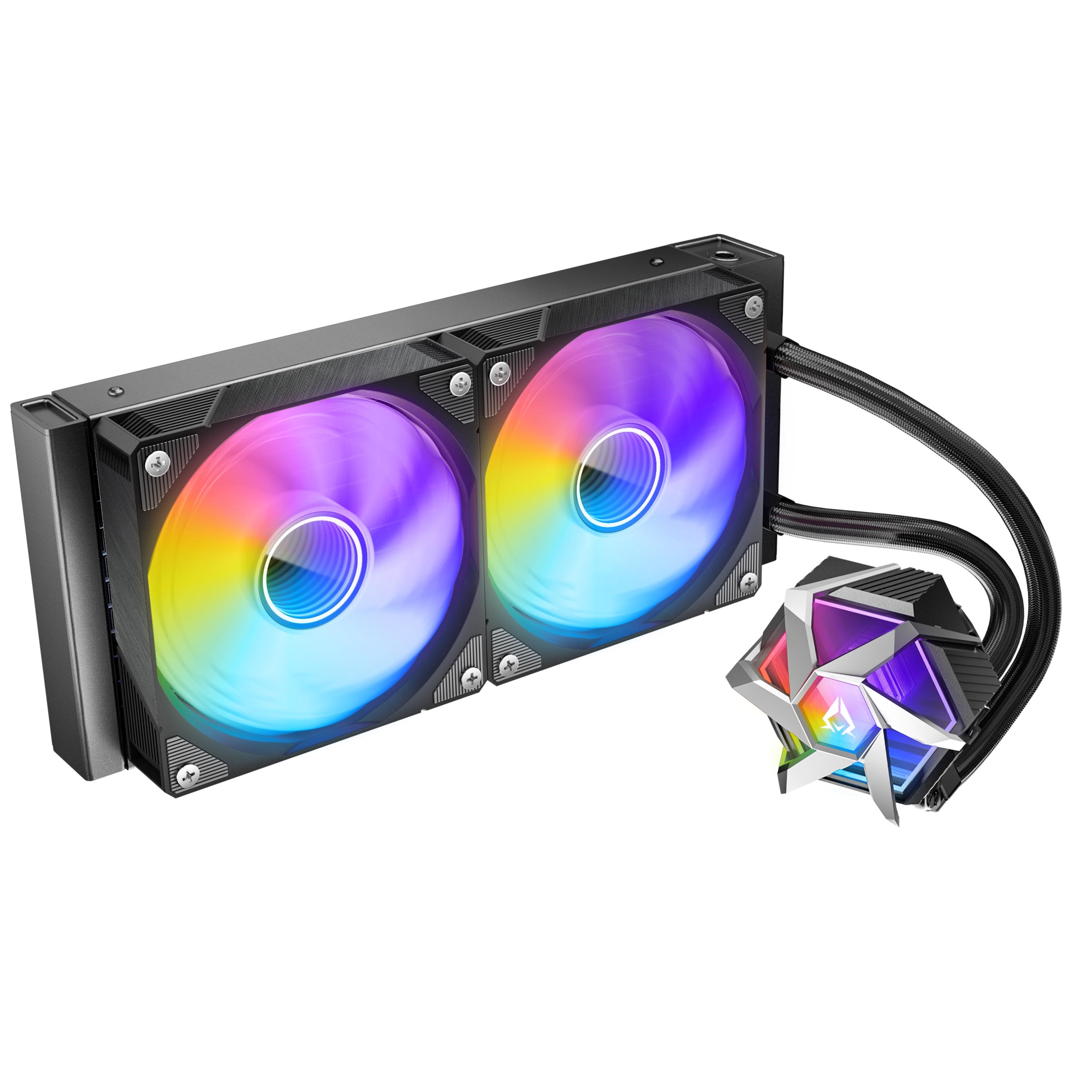 AZZA HEX 240 ARGB Wasserkühler retail