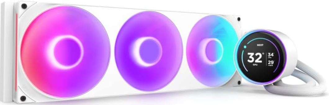 NZXT KRAKEN Elite V2 420 RGB WaKü White RL-KR42E-W2 retail