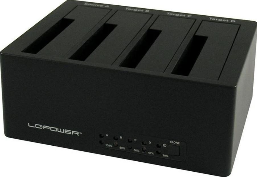 LC-Power LC-DOCK-U3-4B-V2 HDD Dockingstation 4x 2,5/3,5