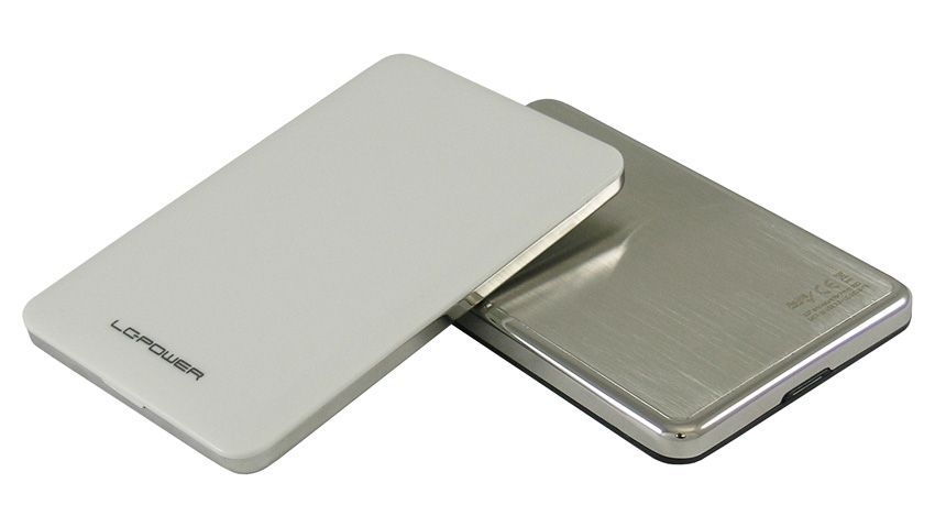 LC-Power 2,5"(6,3cm) LC-25U3-7W USB3.0 Ultra Slim white retail