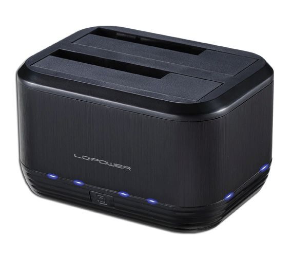 LC-Power LC-DOCK-U3-III USB3.0 Dual Bay Docking 2,5/3,5