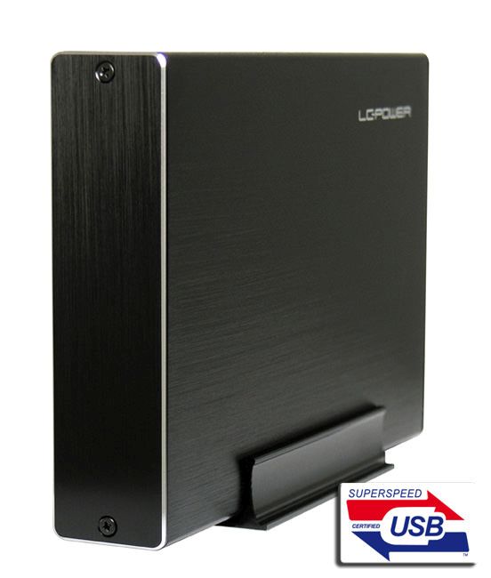 LC-Power 3,5"(8,9cm) LC-35U3-Becrux-C1 USB3.1(2xType C)