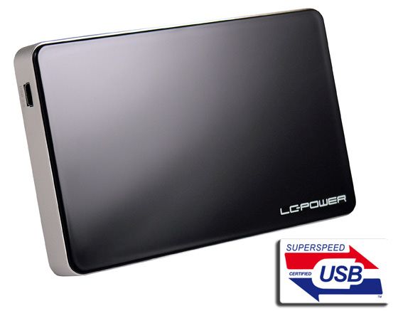 LC-Power 2,5"(6,3cm) LC-25BU3 USB3.0 Ultra Slim black retail