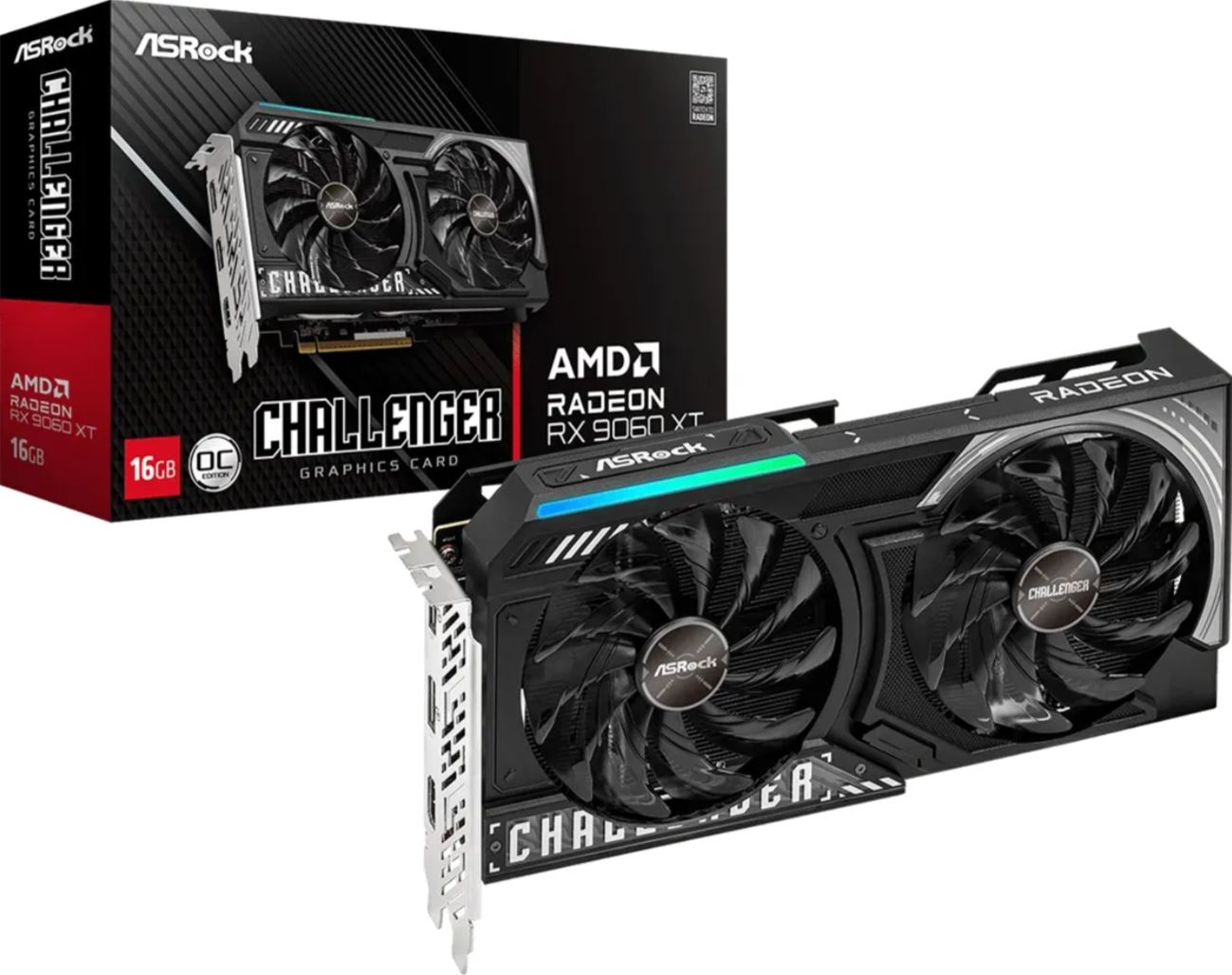 ASROCK RX 9060XT Challenger 16GB 90-GA5QZZ-OOUANF retail