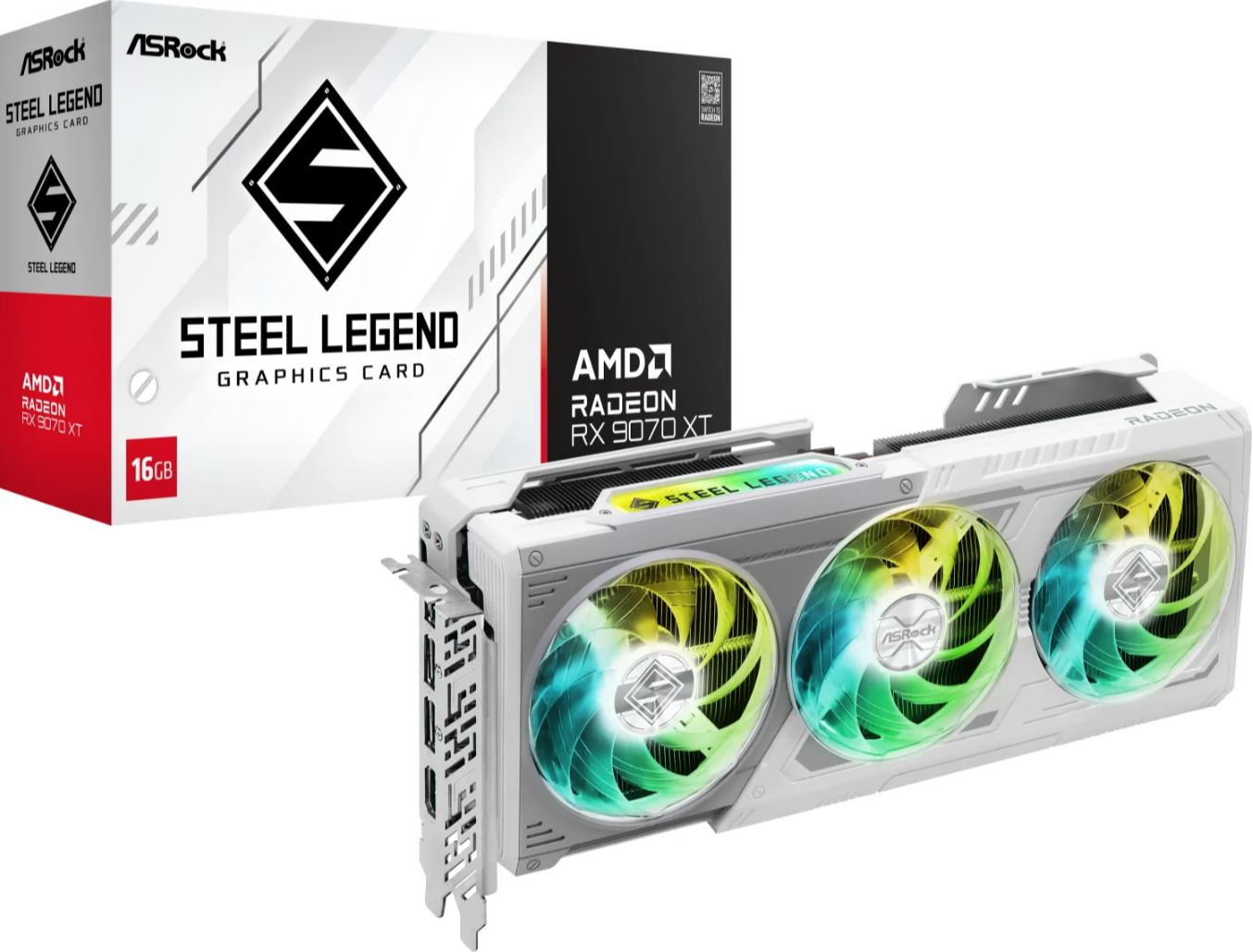 ASROCK RX 9070XT Steel Legend 16GB 90-GA5DZZ-00UANF retail