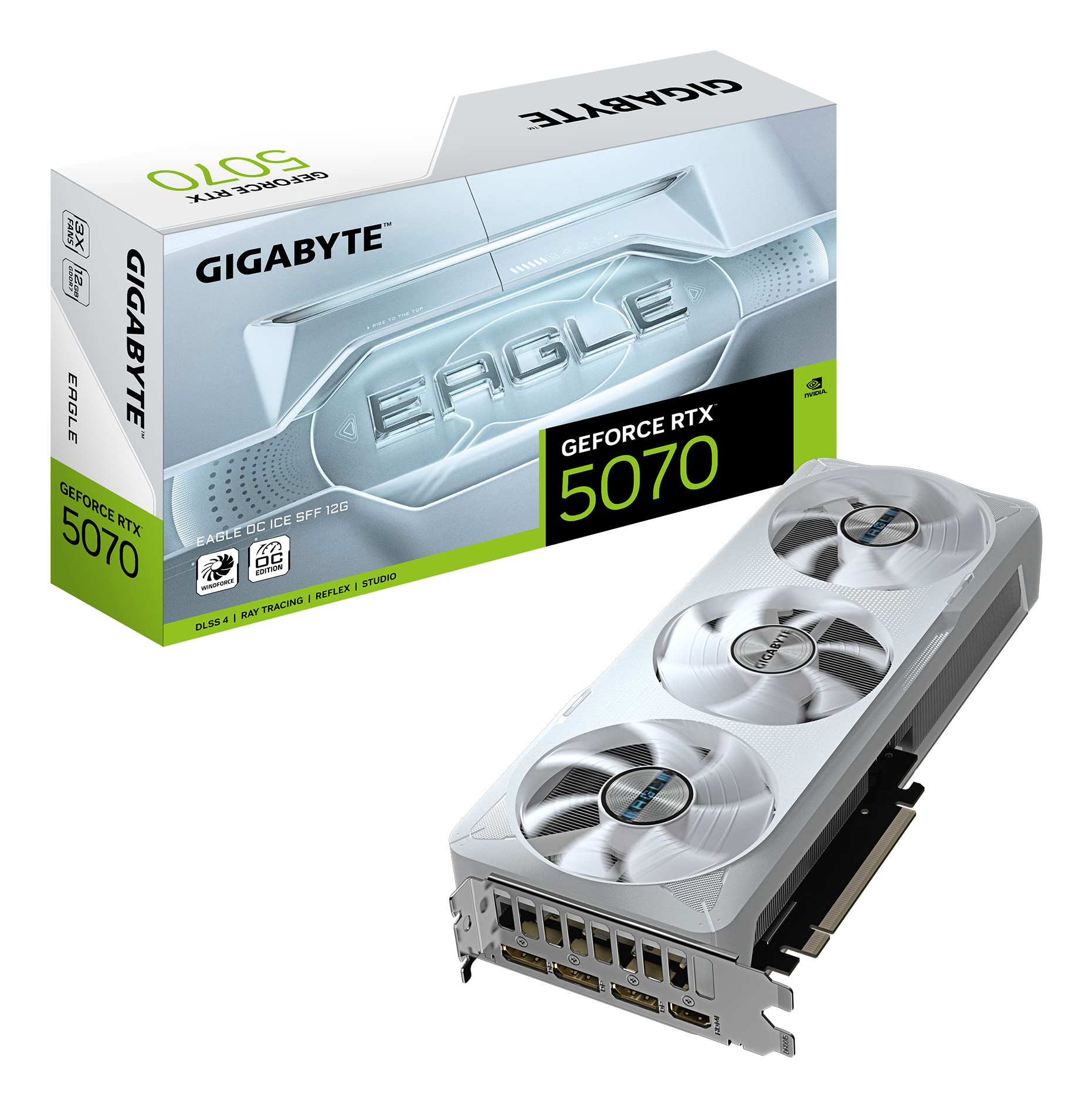 Gigabyte RTX5070 EAGLE OC ICE 12GB GDDR7 retail