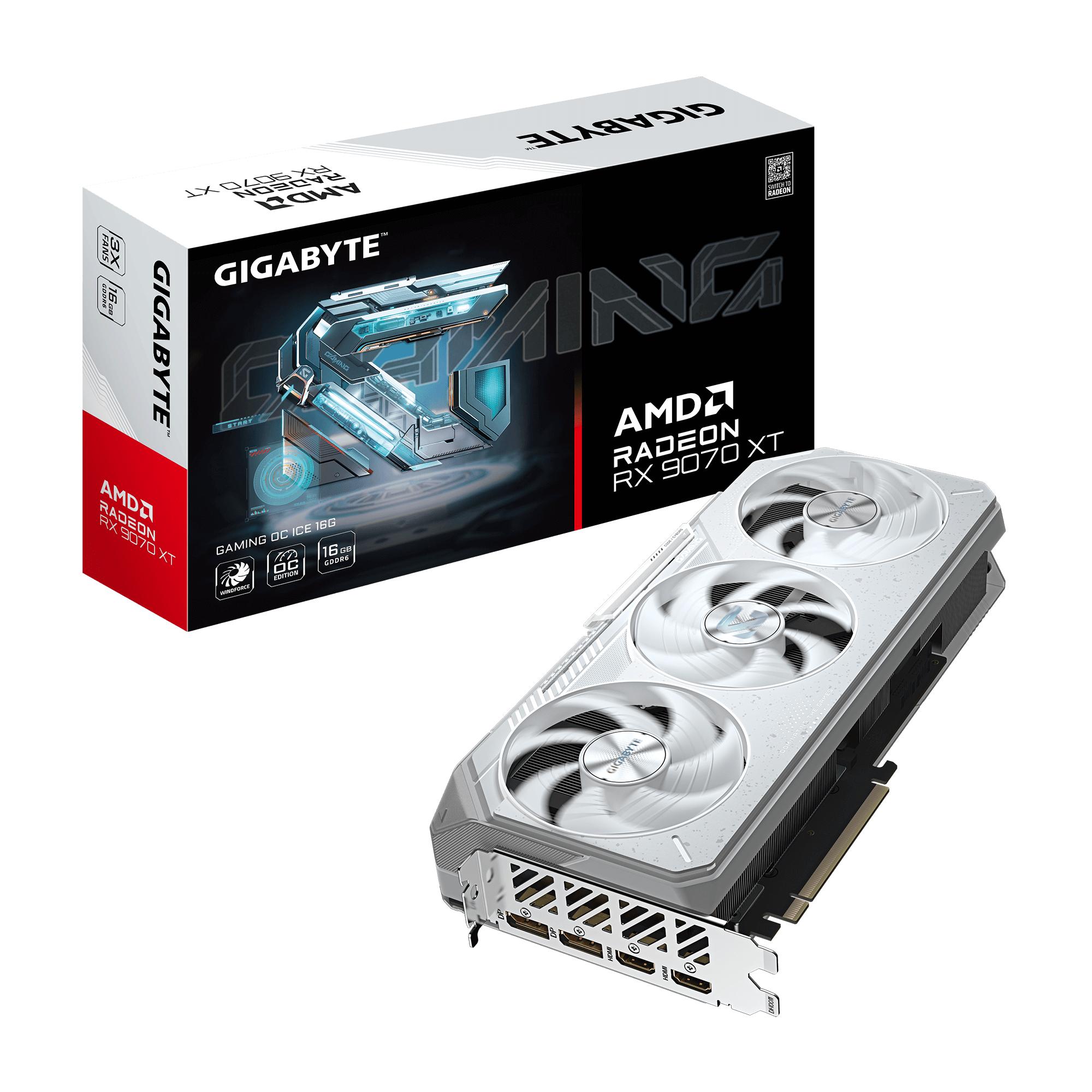 Gigabyte RX 9070XT Gaming OC ICE 16GB retail