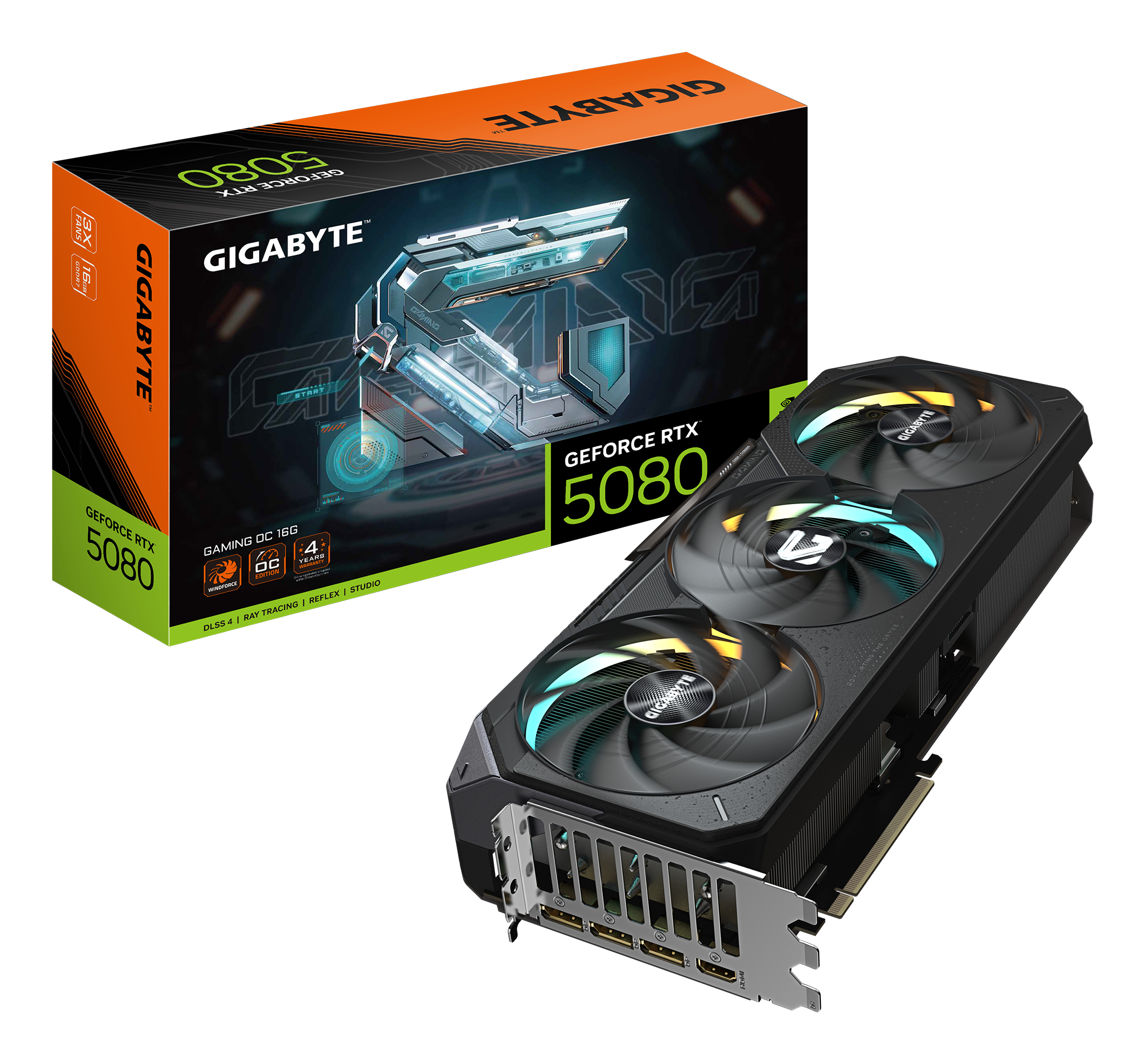 Gigabyte RTX5080 Gaming OC 16GB GDDR7 retail