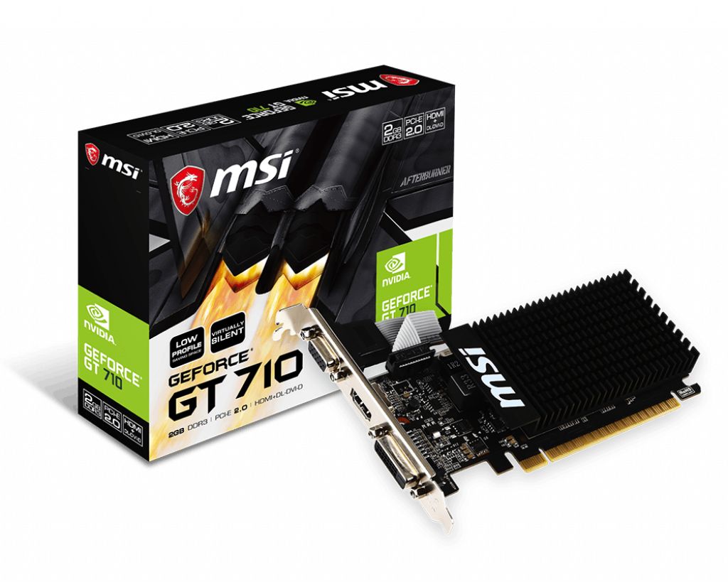 MSI GT710 2GD3H LP 2048MB DDR3 Passiv V809-2000R retail