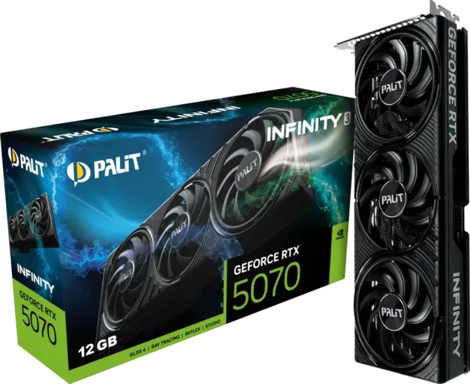 Palit RTX5070 Infinity 3 12GB GDDR7 retail