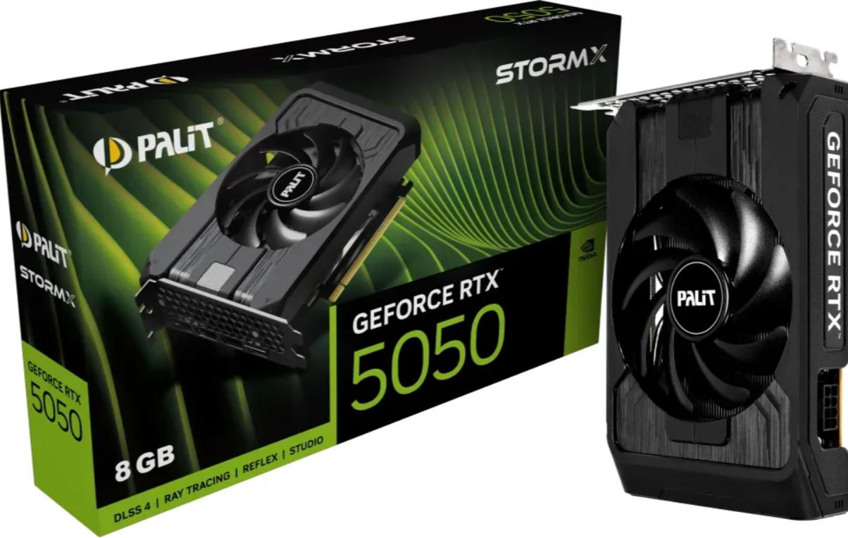 Palit RTX5050 StormX 8GB GDDR6 NE65050019P1-GB2070F retail