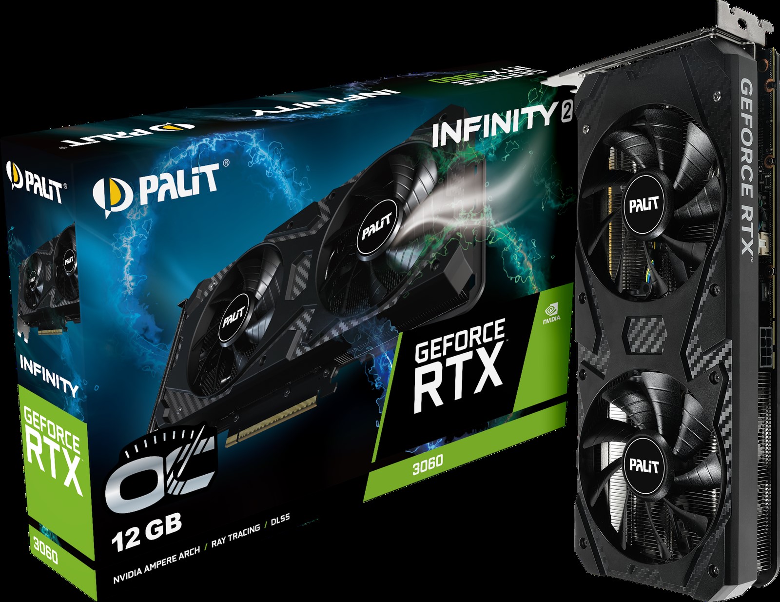 Palit RTX3060 Infinity 2 OC 12GB GDDR6 retail