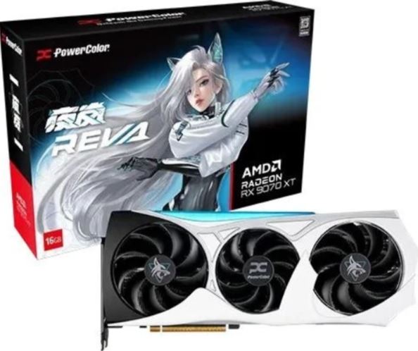 Powercolor RX 9070XT Hellhound Reva OC 16GB RX9070XT 16G-L/O retail