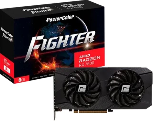 Powercolor RX 7600 Fighter V2 8GB DDR6 HDMI + 3xDP retail