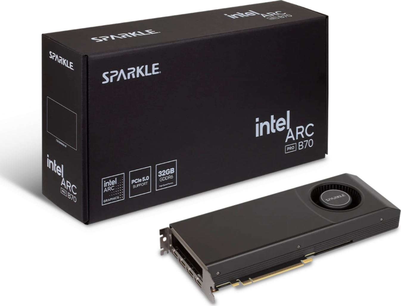 Sparkle Intel ARC Pro B70 Blower 32GB GDDR6 SBP70W-32G retail