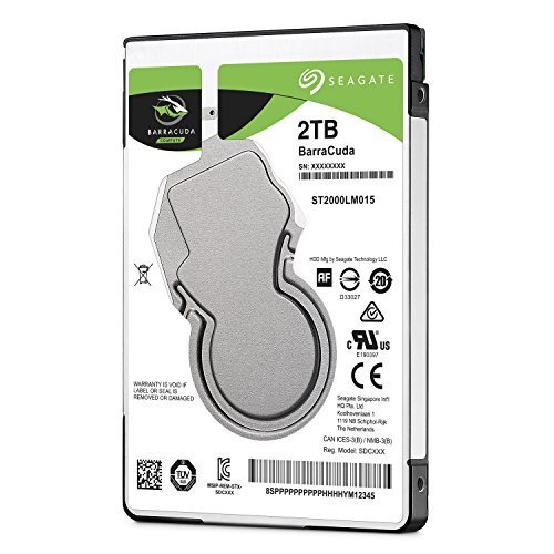 HDD 2,5" 2TB Seagate BarraCuda 5400rpm 128MB Cache