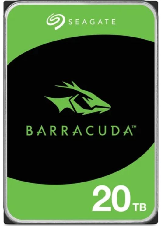 HDD 3,5" 20TB Seagate Barracuda 7200rpm 512MB ST20000DM001