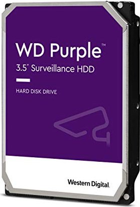 HDD 3,5" 4TB WD PURPLE 5400rpm 256MB WD43PURZ retail
