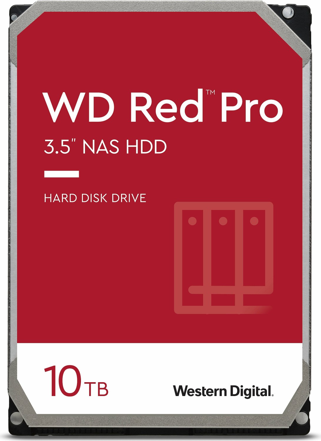 HDD 3,5" 10TB WD RED PRO NAS 7200rpm 512MB WD103KFBX retail