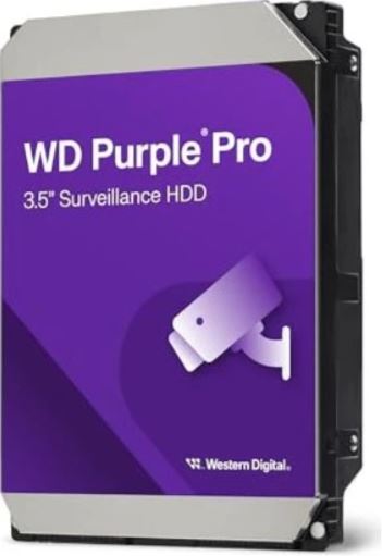 HDD 3,5" 24TB WD PURPLE PRO 7200rpm 512MB WD241PURP retail