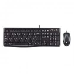 Logitech Keyboard MK120 USB+Maus Schwarz 920-002540