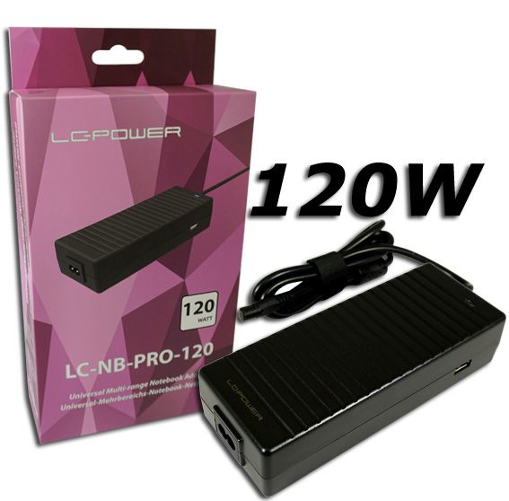LC-Power Notebook Netzteil LC-NB-PRO-120 120WW 18,5-20V