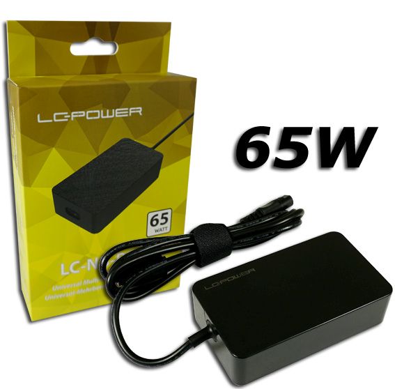 LC-Power Notebook Netzteil LC-NB-PRO-65 65W 18,5-20V retail