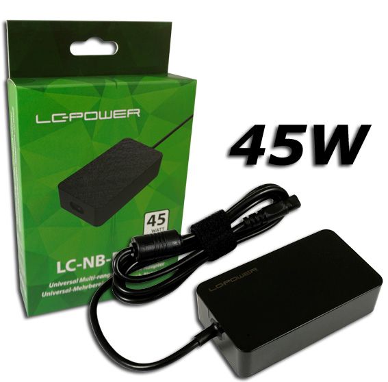 LC-Power Notebook Netzteil LC-NB-PRO-45 45W 15-24V retail