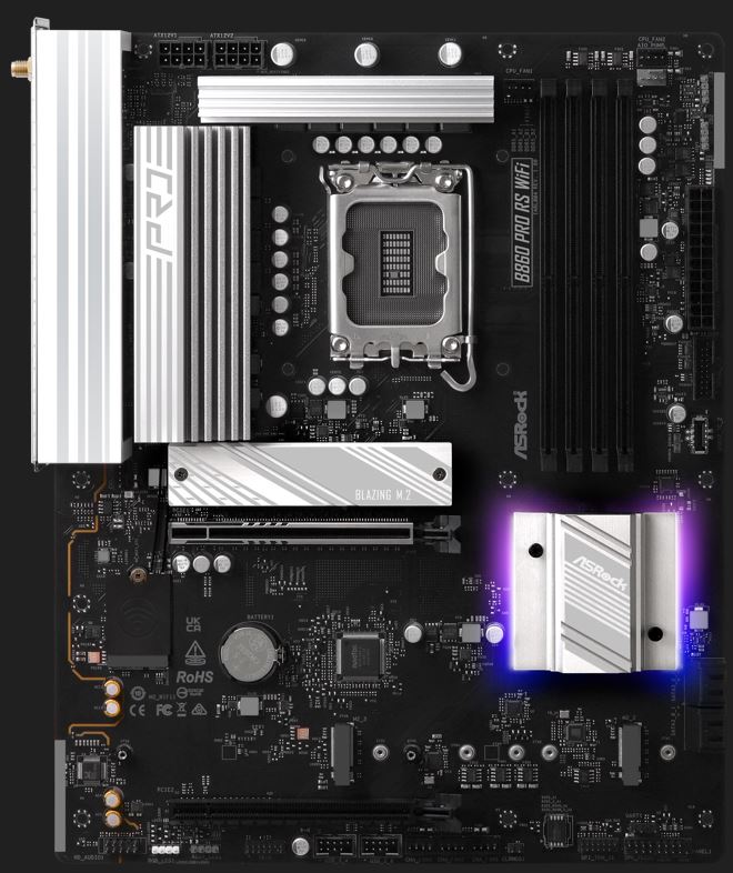 ASROCK B860 Pro RS WiFi DDR5 Intel S1851 retail