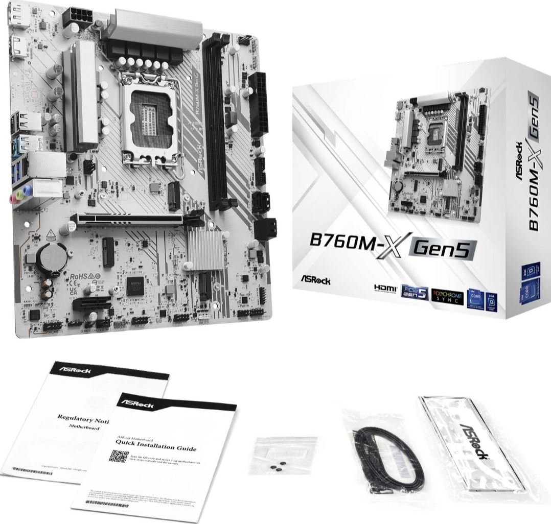 ASROCK B760M-X GEN5 Intel S1700 retail