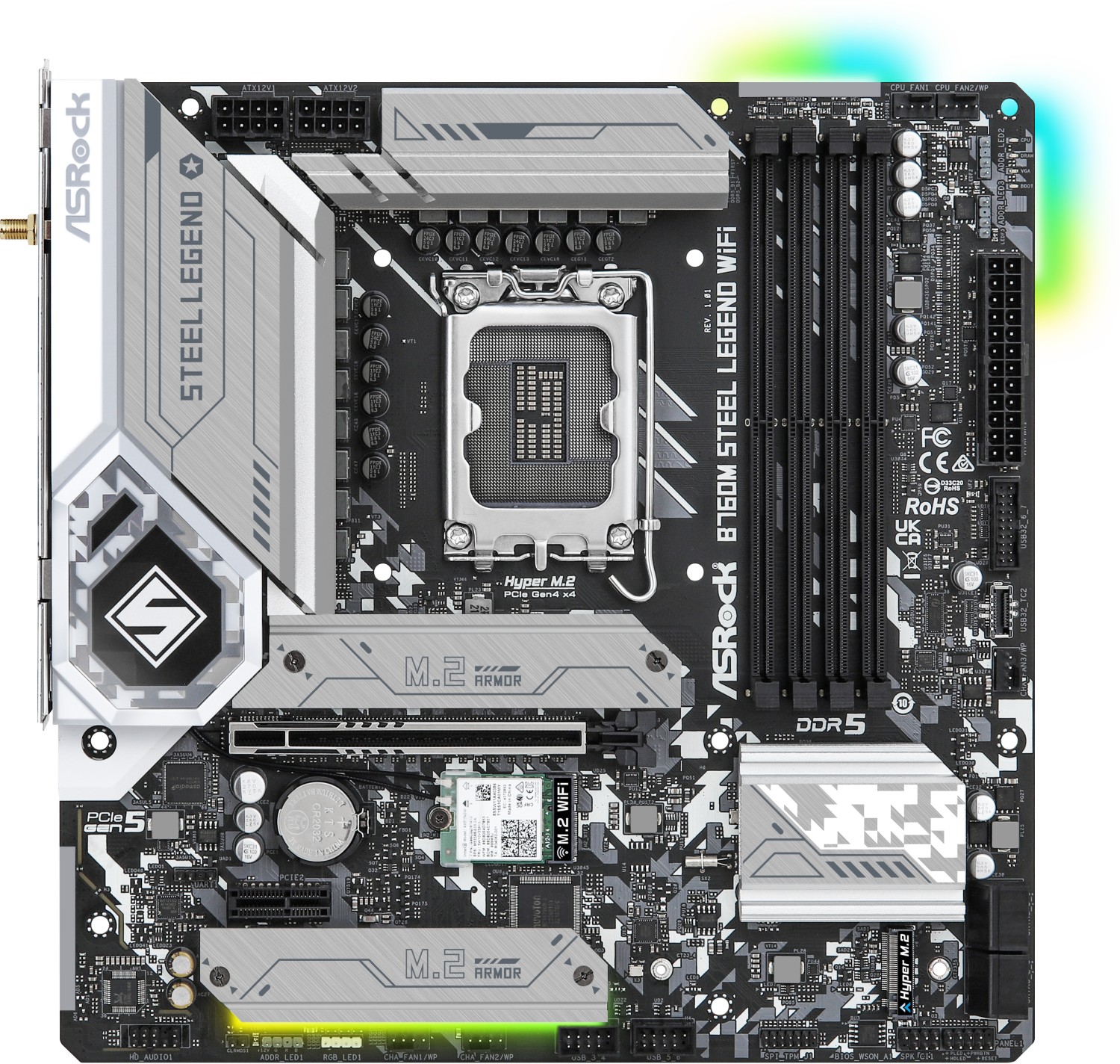 ASROCK B760M STEEL LEGEND WIFI MATX Intel DDR5 S1700 retail