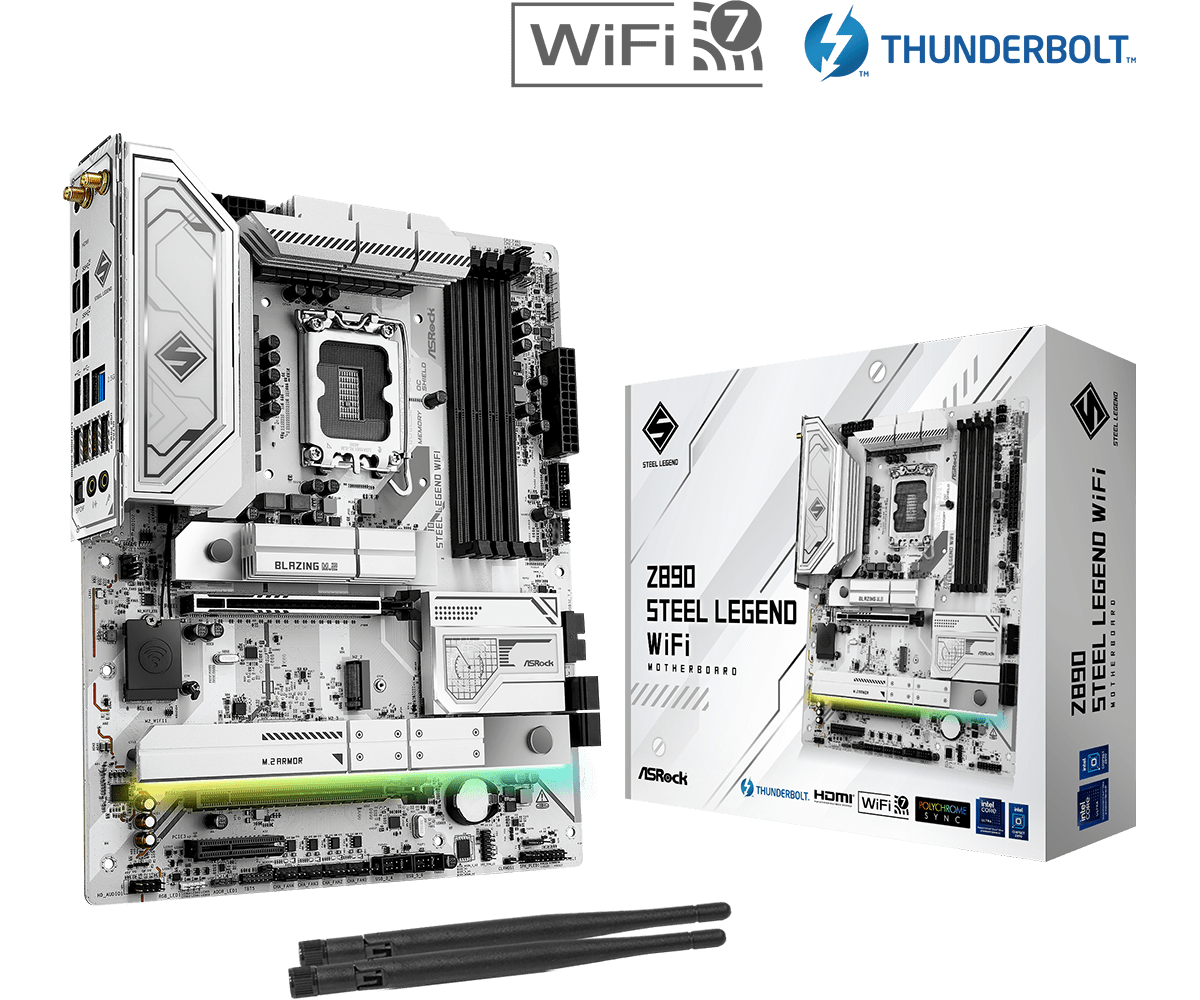 ASROCK Z890 Steel Legend WiFi Intel DDR5 S1851 retail