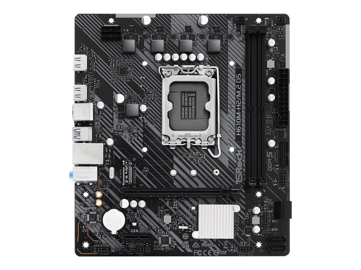 ASROCK H610M-H2/M.2 DDR5 S1700 mATX Intel H610 2xHDMI retail