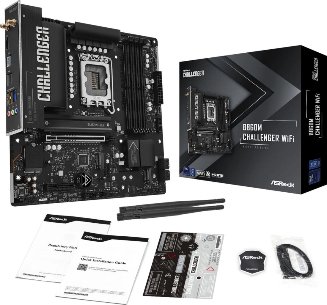 ASROCK B860M Challenger WiFi DDR5 Intel S1851 retail